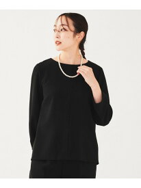 【SALE／50%OFF】【セットアップ可能】ペプラムブラウス UNTITLED アンタイトル トップス シャツ・ブラウス ネイビー グレー ブラック【RBA_E】【送料無料】[Rakuten Fashion]
