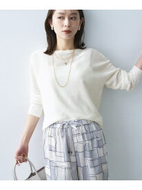 【SALE／5%OFF】【古畑星夏さん着用/8色展開/程よい透け感】ドライタッチボートネックニット UNTITLED アンタイトル トップス ニット イエロー ベージュ グレー ネイビー ブルー ホワイト カーキグリーン【RBA_E】【送料無料】[Rakuten Fashion]