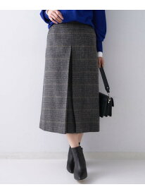 【SALE／40%OFF】【ふんわり/タイト見え】グレンチェックスカート UNTITLED アンタイトル スカート その他のスカート グレー ブラウン ベージュ【RBA_E】【送料無料】[Rakuten Fashion]