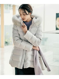 【はっ水機能/フード取り外し可】ミディダウンコート UNTITLED アンタイトル ジャケット・アウター ダウンジャケット・ダウンベスト ネイビー ブラック ベージュ【送料無料】[Rakuten Fashion]