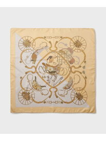 【SALE／40%OFF】【手洗い/88cm正方形】バイカラーハーネススカーフ UNTITLED アンタイトル ファッション雑貨 スカーフ・バンダナ ブルー ピンク イエロー【RBA_E】【送料無料】[Rakuten Fashion]