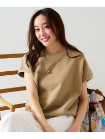 【SALE／50%OFF】【手洗い可】ヴィンテージライク スウェットトップス UNTITLED アンタイトル トップス スウェット・トレーナー ベージュ グレー【RBA_E】【送料無料】[Rakuten Fashion]
