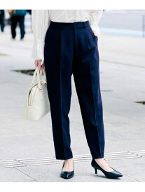 【洗えるスーツ/ストレッチ性/後ろウエストゴム】テーパードパンツ UNTITLED アンタイトル パンツ その他のパンツ ブラック ネイビー【送料無料】[Rakuten Fashion]