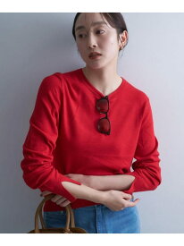 【SALE／50%OFF】【アンサンブル可/洗える】ウォームスパンニット UNTITLED アンタイトル トップス ニット ブラック レッド ブルー ホワイト【RBA_E】【送料無料】[Rakuten Fashion]