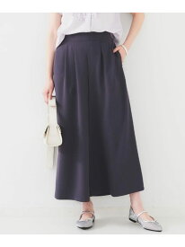【SALE／50%OFF】【セットアップ可/接触冷感/イージーケア】リラクミスト タックワイドパンツ UNTITLED アンタイトル パンツ その他のパンツ グレー ベージュ ネイビー ブラック【RBA_E】【送料無料】[Rakuten Fashion]