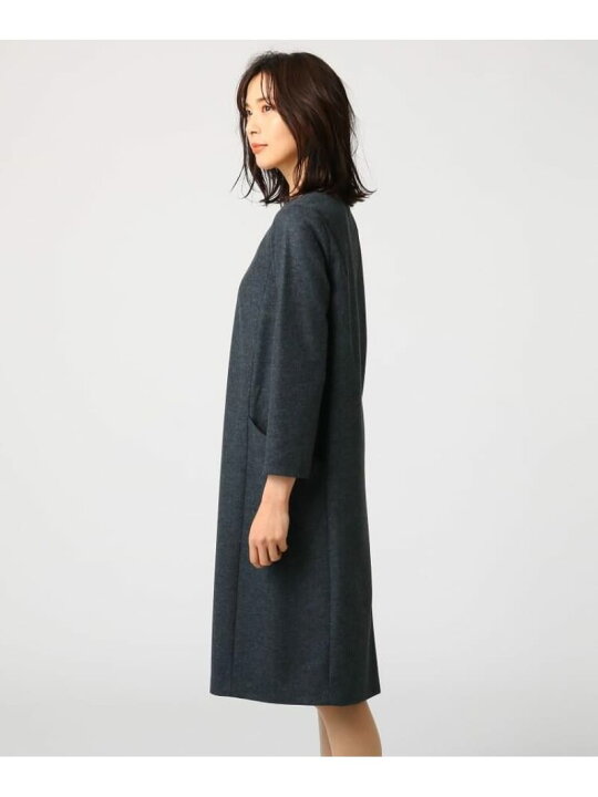 楽天市場】[L]スキッパーニットワンピース UNTITLED アンタイトル 