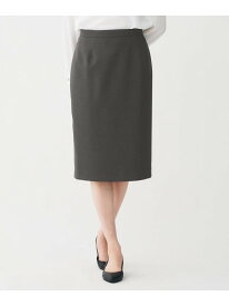 【SALE／50%OFF】【洗える/お仕事スーツ】ドライメランジ タイトスカート UNTITLED アンタイトル スカート ロング・マキシスカート グレー ネイビー ベージュ【RBA_E】【送料無料】[Rakuten Fashion]