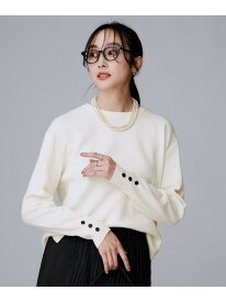 【SALE／40%OFF】【アンサンブル可/洗える】ウールミラノリブニット UNTITLED アンタイトル トップス ニット ブルー レッド ブラック ホワイト ベージュ【RBA_E】【送料無料】[Rakuten Fashion]
