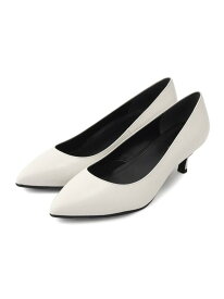 【日本製・本革】Comfit Dresser Pumps(コンフィットドレッサーパンプス) UNTITLED アンタイトル シューズ・靴 パンプス ブラック ホワイト【送料無料】[Rakuten Fashion]
