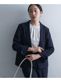 【SALE／10%OFF】【通年活躍/洗えるスーツ】テーラードジャケット UNTITLED アンタイトル ジャケット・アウター テーラードジャケット・ブレザー ネイビー【RBA_E】【送料無料】[Rakuten Fashion]