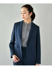 【SALE／70%OFF】【軽くて快適!】ウール混 ストレッチテーラードジャケット UNTITLED アンタイトル ジャケット・アウター テーラードジャケット・ブレザー グレー ネイビー ブルー ブラック【RBA_E】【送料無料】[Rakuten Fashion]