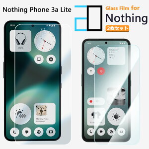 2���Z�b�g�b�u���[���C�g�J�b�g�K���X�t�B���� Nothing Phone (3a) Lite �t�B���� Phone (3a) Lite A001T �����K���X �t���ی�t�B���� �C�A�h�~ �ᐸ��J�y�� �K���X�ی�t�B����