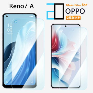 2���Z�b�g�b�u���[���C�g�J�b�g�K���X�t�B���� OPPO Reno7 A �t�B���� OPPO Reno7 A Reno7a �I�b�| Reno7a �����K���X �t���ی�t�B���� �C�A�h�~ �ᐸ��J�y�� �K���X�ی�t�B����