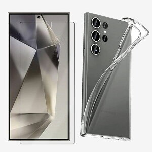 �y�K���X�t�B�����t���zGalaxy S24 Ultra �P�[�X TPU ���� �N���A �X�}�z�J�o�[ �u���[���C�g�J�b�g �t���ی�K���X�t�� GalaxyS24 Ultra �M�����N�V�[ �E���g�� SC-52E SCG26 SM-S928Q SC52E ���� �\�t�g �g��