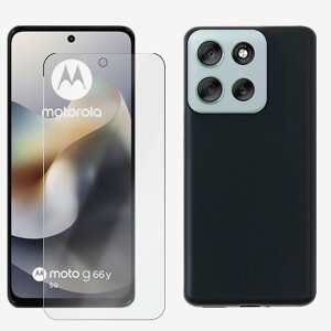 �y�K���X�t�B�����t���zMotorola(���g���[��) Moto G66y 5G �P�[�X ��TPU �X�}�z�P�[�X �ϏՌ� �J�o�[ �u���b�N �}�b�g �X�}�z�P�[�X �g�� �J�o�[ ���g���[�� Moto G66y 5G ���� �t���ی�K���X�t�B����