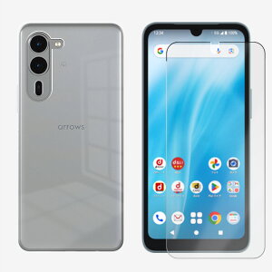 【保護フィルム付き+透明PC カバー】Arrows WE2 Plus ポリカーボネイト製 (PC) 無地 スマホケース 全機種対応 アローズウィー F-51E F51E アローズ we2 プラス スマホ ケース 超薄型 落下防止 スマホカ