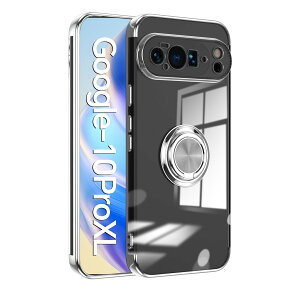 �y�\�t�g�N���A�ی�t�B�����t�zGoogle Pixel10PRO XL �P�[�X �����O�t�� �N���A TPU �ϏՌ� ���� ���b�L���H �X�^���h�@�\ �����h�~ 360°��] �X�g���b�v�z�[���t�� �s�N�Z��10ProXL Pixel 10 Pro XL �s�N