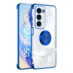 �y�\�t�g �u���[���C�g�J�b�g�t�B�����t�zOPPO A5 5G �P�[�X �����O�t�� �N���A TPU �ϏՌ� ���� ���b�L���H �X�^���h�@�\ �����h�~ ����~�� ���菝�h�~ 360°��] OPPOA5 5G A502OP CPH2751 �I�b�| �J�o