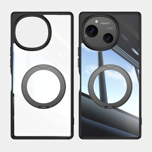 �y�\�t�g �A���`�O���A�t�B�����t�zAQUOS R11 �P�[�X Magsafe �����O �X�^���h�@�\ TPU �ϏՌ� ���� �J���t�� �w �����O�t�� �����h�~ ����~�� ���菝�h�~ AQUOS R11 ���^�J�o�[ 6�F