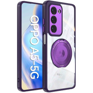 �y�u���[���C�g�J�b�g�K���X�t�B�����t�zOPPO A5 5G �P�[�X Magsafe �����O �X�^���h�@�\ TPU �ϏՌ� ���� �J���t�� �w �����O�t�� �����h�~�X�g���b�v�z�[���t�� OPPOA5 5G A502OP CPH2751 �I�b�| �J�o�[