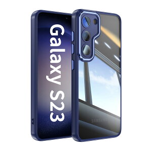 �y�u���[���C�g�J�b�g�K���X�t�B�����t�zGalaxy S23 �P�[�X TPU�f�� �w�ʑS�ʕی� �ϏՌ� ���� �J���������Y��̕ی�P�[�X �����h�~ ����~�� ���菝�h�~ S23�P�[�X �M�����N�V�[S23�P�[�X Galaxy
