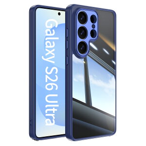 �y�u���[���C�g�J�b�g�K���X�t�B�����t�zGalaxy S26 Ultra �P�[�X TPU�f�� �w�ʑS�ʕی� �ϏՌ� ���� �J���������Y��̕ی�P�[�X �����h�~ ����~�� ���菝�h�~ galaxys26 Ultra SM-S948Q �M�����N�V�[ 
