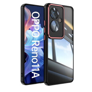 OPPO Reno11 A �P�[�X TPU�f�� �w�ʑS�ʕی� �ϏՌ� ���� �J���������Y��̕ی�P�[�X �����h�~ ����~�� ���菝�h�~ �X�g���b�v�z�[���t�� Reno Reno11A 5G CPH2603 A401OP �I�b�| ���m ���^�J�o�[ 7�F