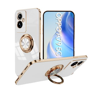 �y�\�t�g�u���[���C�g�J�b�g�t�B�����t�zOPPO A79 �P�[�X �����O��̌^�P�[�X TPU �ϏՌ� ���ʃS�[���h���b�L �X�^���h�@�\ �����h�~ ����~�� ���菝�h�~ OPPO A79 �J�o�[ OPPOA79�P�[�X A79�ی�J