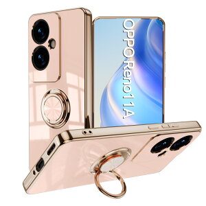�y�\�t�g �A���`�O���A�t�B�����t�zOPPO Reno11 F 5G �P�[�X �����O��̌^�P�[�X TPU �ϏՌ� ���ʃS�[���h���b�L �X�^���h�@�\ �����h�~ ����~�� ���菝�h�~ Reno Reno11F 5G CPH2603 A401OP �I�b�| ���m 