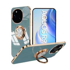AQUOS WISH4 �P�[�X �����O�t�� �N���A TPU �ϏՌ� ���� ���ʃS�[���h���b�L �X�^���h�@�\ �����h�~ ����~�� ���菝�h�~ �X�g���b�v�z�[���t�� �X�}�z�P�[�X aquoswish4 aquos�E�B�b�V�� SH-52E A402SH 