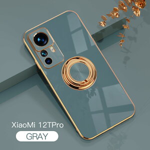 �y�\�t�g�u���[���C�g�J�b�g�t�B�����t�zXiaomi 12T Pro �P�[�X �����O��̌^�P�[�X TPU �ϏՌ� ���ʃS�[���h���b�L �X�^���h�@�\ �����h�~ ����~�� ���菝�h�~ xiaomi12tpro �J�o�[ A201XM �V���I�~ 