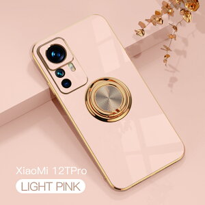 �y�\�t�g�u���[���C�g�J�b�g�t�B�����t�zXiaomi 12T Pro �P�[�X �����O��̌^�P�[�X TPU �ϏՌ� ���ʃS�[���h���b�L �X�^���h�@�\ �����h�~ ����~�� ���菝�h�~ xiaomi12tpro �J�o�[ A201XM �V���I�~ 