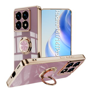 �y�\�t�g�u���[���C�g�J�b�g�t�B�����t�zXiaomi 14T Pro �P�[�X �����O��̌^�P�[�X TPU �ϏՌ� ���ʃS�[���h���b�L �X�^���h�@�\ �����h�~ ����~�� ���菝�h�~ Xiaomi14TPro A402XM 2407FPN8ER �V���I�~