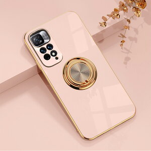 �y�\�t�g �A���`�O���A�t�B�����t�zXiaomi Redmi note11 �P�[�X �����O��̌^�P�[�X TPU �ϏՌ� ���ʃS�[���h���b�L �X�^���h�@�\ �����h�~ ����~�� ���菝�h�~ Redmi Note 11 �J�o�[ RedmiNote11 �V���I