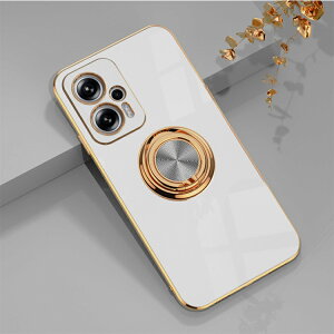 �y�u���[���C�g�J�b�g�K���X�t�B�����t�zXiaomi Redmi note11 pro 5G �P�[�X �����O��̌^�P�[�X TPU �ϏՌ� ���ʃS�[���h���b�L �X�^���h�@�\ �����h�~ ����~�� ���菝�h�~ Redminote11pro �V���I�~ Red