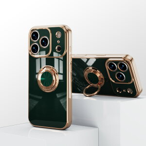 �y�\�t�g �A���`�O���A�t�B�����t�ziphone18 Pro Max �P�[�X �����O��̌^�P�[�X TPU �ϏՌ� ���ʃS�[���h���b�L �X�^���h�@�\ �����h�~ ����~�� ���菝�h�~ iphone18�v���}�b�N�X�P�[�X �A�C�t�H