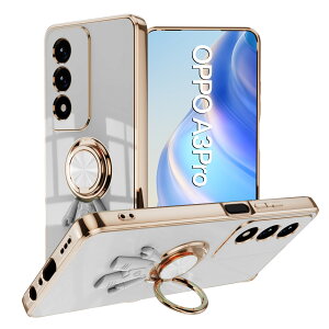 �y�K���X�t�B�����t���zOPPO A3 5G �P�[�X �����O��̌^�P�[�X �J�������b�Y�ی� �F���� �X�^���h�@�\ �����h�~ ����~�� 360°��] OPPOa3 a3�ی�J�o�[ A402OP ���u���X�^���h ���^�J�o�[ 5�F