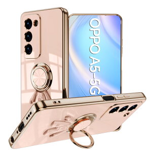 �y�\�t�g �A���`�O���A�t�B�����t�zOPPO A5 5G �P�[�X �����O��̌^�P�[�X �J�������b�Y�ی� �F���� �X�^���h�@�\ �����h�~ ����~�� 360°��] OPPOA5 5G A502OP CPH2751 �I�b�| �J�o�[ �I�b�| ���u��