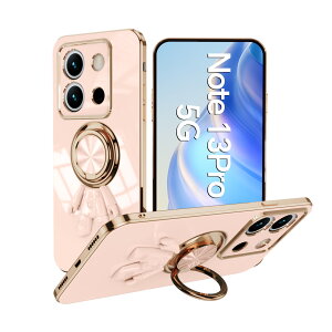 �y�u���[���C�g�J�b�g�K���X�t�B�����t�zXiaomi Redmi note13 pro 5G �P�[�X �����O��̌^�P�[�X �J�������b�Y�ی� �F���� �X�^���h�@�\ �����h�~ ����~�� 360°��] Redminote13pro �V���I�~ XIG05 Redmi no