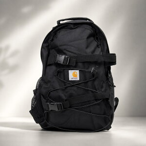 �J�[�n�[�g �����b�N CARHARTT WIP KICKFLIP BACKPACK �����b�N�T�b�N �f�C�p�b�N ���[�N�o�b�O �o�b�N�p�b�N I006288 �u���b�N �� �����Y ���f�B�[�X �j�����p �ʋ� �ʊw ���s �A�E�g�h�A ��e�� ���@�\