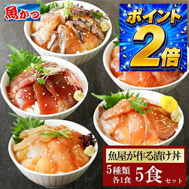 5食 漬け丼 5品5食 冷凍 80g 5種×1パック 計5食 漬け丼セット ギフト 海鮮丼 福袋 冷凍 魚 切り身 海鮮 ギフト 海鮮セット 時短料理 贈り物 海鮮丼セット 夏ギフト お中元