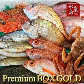 【送料無料】厳選 日本海の鮮魚セット「海におまかせ・大漁箱 プレミアムBOX ゴールド」 大満足詰め合わせ