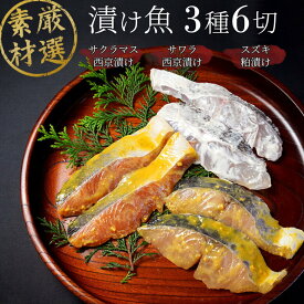 漬け魚セット 【雅】 【3種6切れ】 送料無料 漬け魚 セット 漬魚セット 焼き魚セット 焼魚セット 詰め合せ 切り身 西京漬け 粕漬け ギフト 国産 売れ筋 魚 西京焼き 贈答 食品 お取り寄せ グルメ お中元 御中元 おつまみ 酒 ランキング ギフトセット おかず サワラ cp