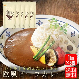 母の日 父の日 2024 ギフト 5kg レトルト カレー 1kg×5袋 欧風 ビーフカレー 食研カレー レトルトカレー 在宅 徳用 買置き 送料無料応援 在庫処分 フードロス 日本食研 ごはん