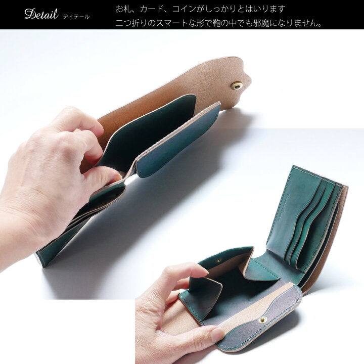 楽天市場】BrownBrown ブラウンブラウン コンチョ レザー 二つ折り財布 