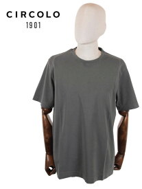 国内正規品 CIRCOLO1901 チルコロ1901 半袖 カットソー Tシャツ 0104-256506 グレー