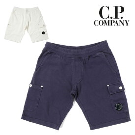 【30%OFFセール】C.P.COMPANY シーピーカンパニー ショートカーゴパンツ ショーツ 厚手スウェット生地 SWEAT BERMUDA CARGO 10cmsb231a 006063G 国内正規品