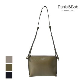 Daniel&Bob ダニエルアンドボブ オテッロショルダー OTELLO SHOULDER 24SH レザー サコッシュ アルチェ アコピアート 3way ショルダーバッグ クラッチバッグ シュリンクレザー メンズ レディース 男女兼用 本革 グリーン ベージュ ブラック u457-24sh 国内正規品 2024ss 春夏