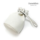 【10%OFFセール】Daniel&Bob ダニエルアンドボブ P.SACCA AVORIO 巾着バッグ アルチェ アコピアート シュリンクレザー オフホワイト u482-14