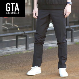 【30%OFFセール】国内正規品 GTA ジーティーアー ウールスラックス パンツ ノータック ネイビー 50230